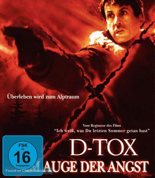 D Tox - German Blu-Ray movie cover