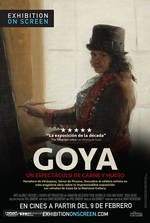 Goya: Visions of Flesh and Blood - Spanish Movie Poster