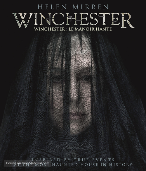 Winchester - Canadian Blu-Ray movie cover