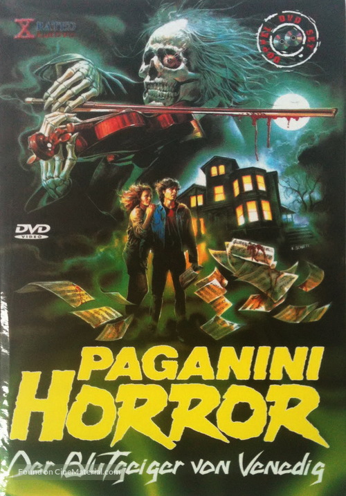 Paganini Horror - German DVD movie cover