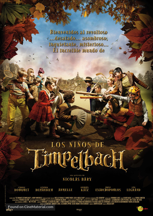 Les enfants de Timpelbach - Spanish Movie Poster