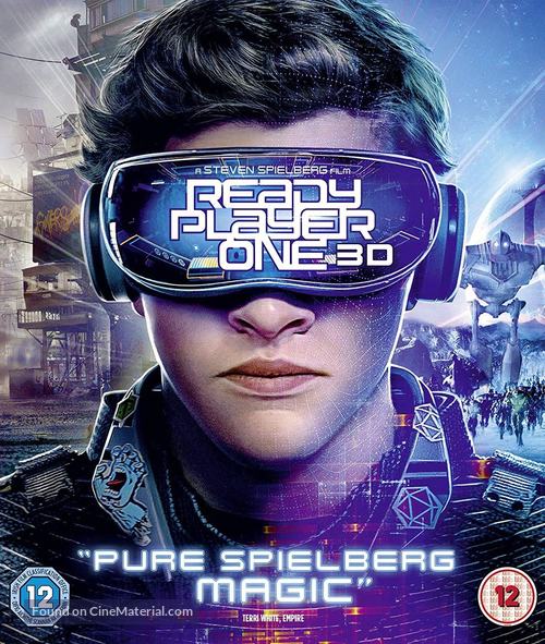 Ready Player One - British Blu-Ray movie cover