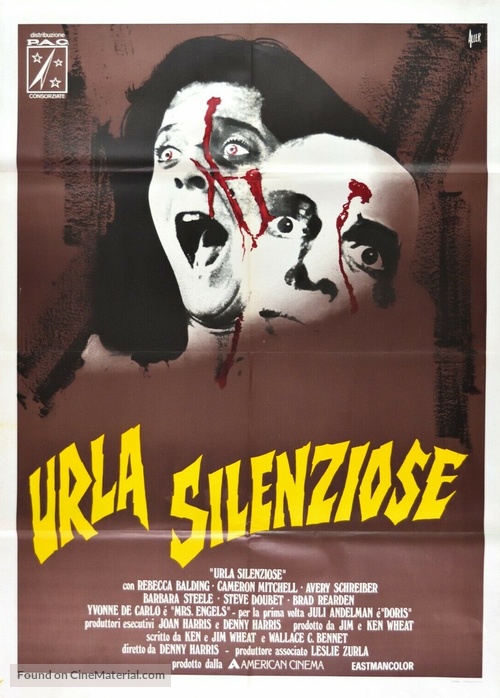 The Silent Scream - Italian Movie Poster