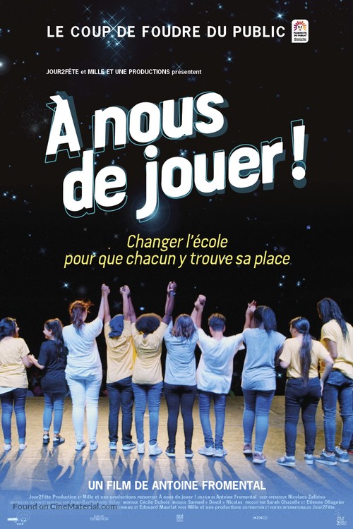 &Agrave; nous de jouer! - French Movie Poster