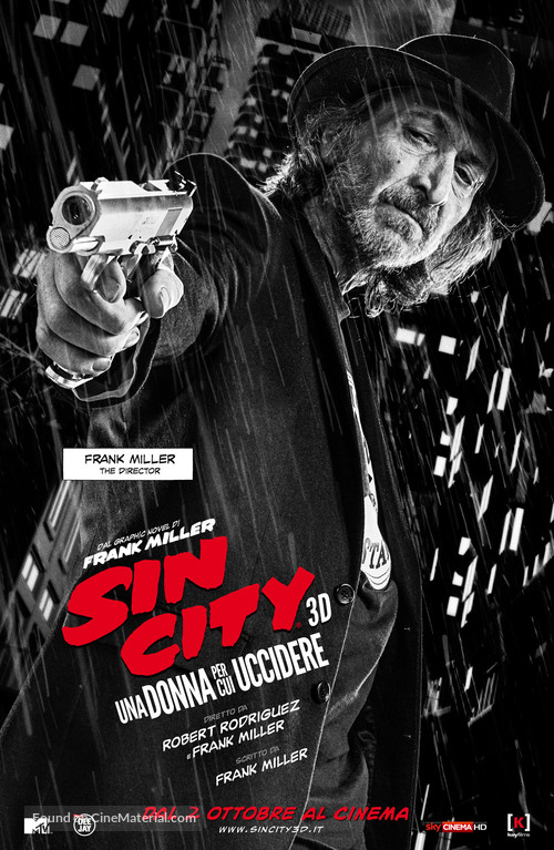 Sin City: A Dame to Kill For - Italian Movie Poster