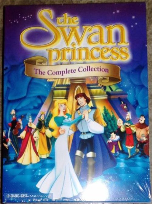 The Swan Princess - DVD movie cover