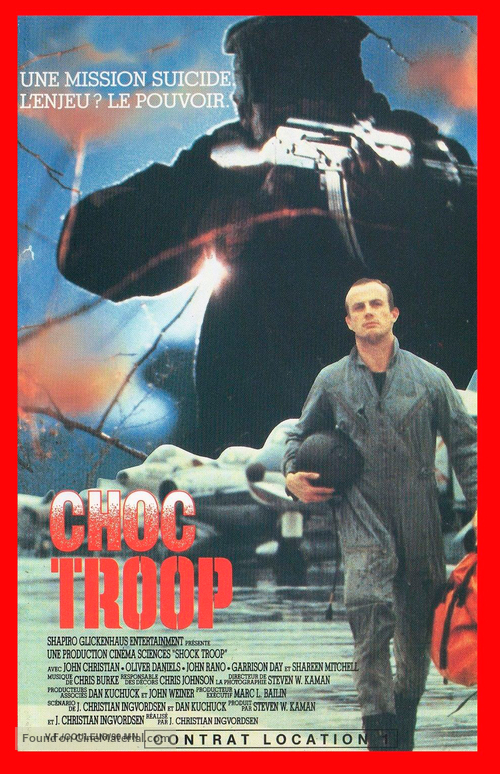 Shocktroop - French VHS movie cover