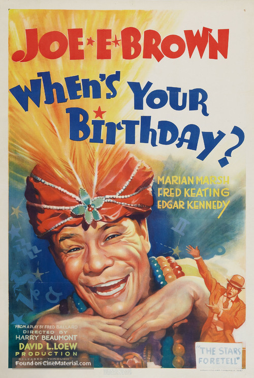 When&#039;s Your Birthday? - Movie Poster