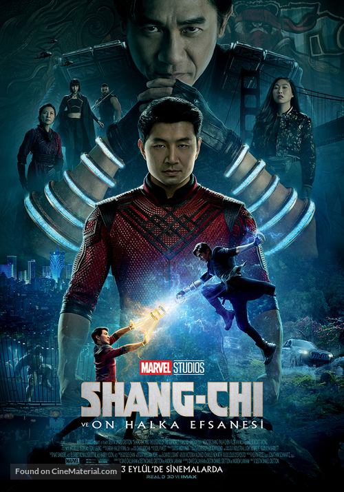 Shang-Chi and the Legend of the Ten Rings - Turkish Movie Poster