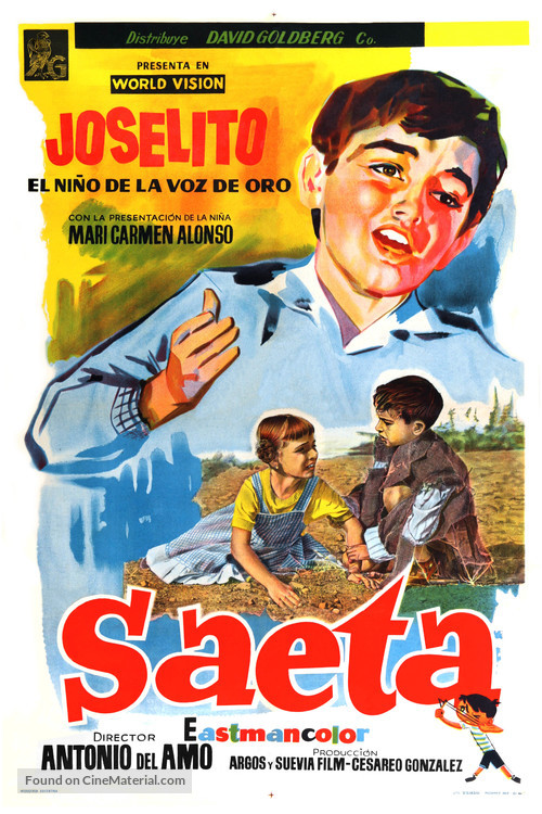 Saeta del ruise&ntilde;or - Argentinian Movie Poster