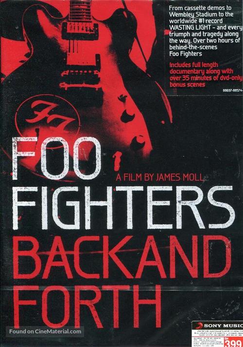 Foo Fighters: Back and Forth - DVD movie cover