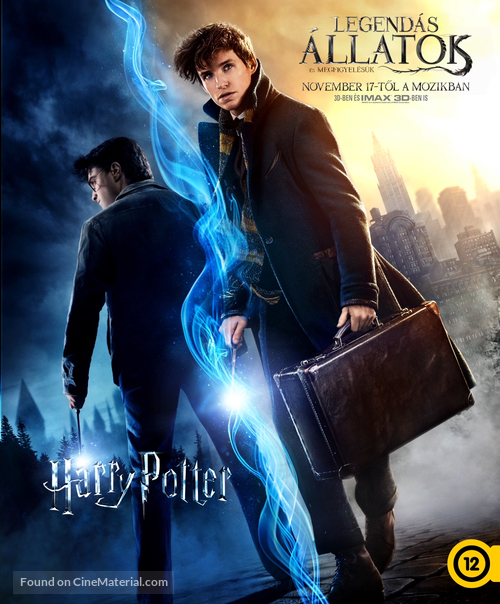 Fantastic Beasts and Where to Find Them - Hungarian Movie Poster