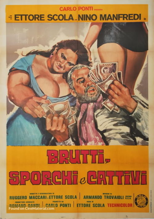 Brutti sporchi e cattivi - Italian Movie Poster