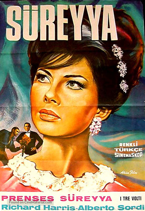 I tre volti - Turkish Movie Poster