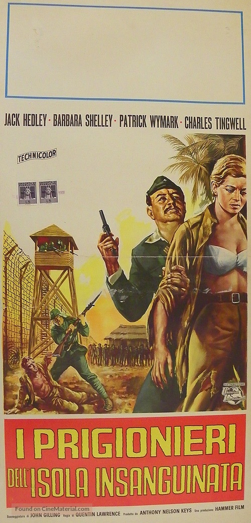 The Secret of Blood Island - Italian Movie Poster