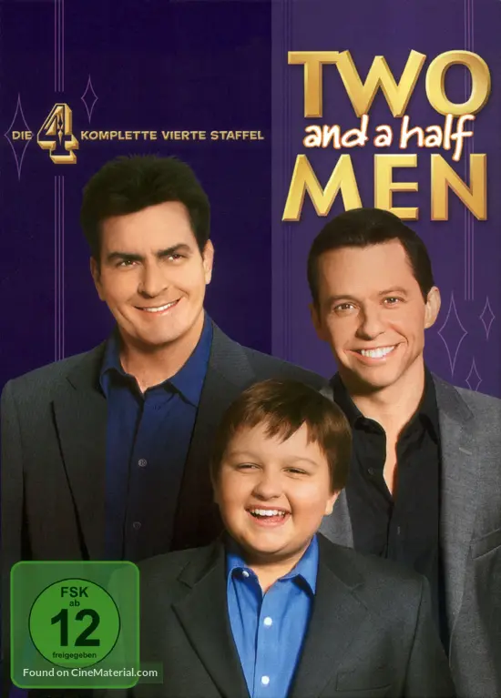 &quot;Two and a Half Men&quot; - German DVD movie cover