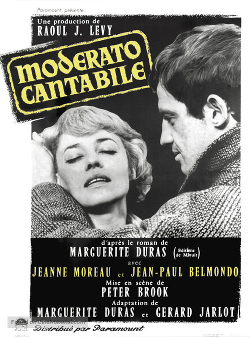 Moderato cantabile - French Movie Poster