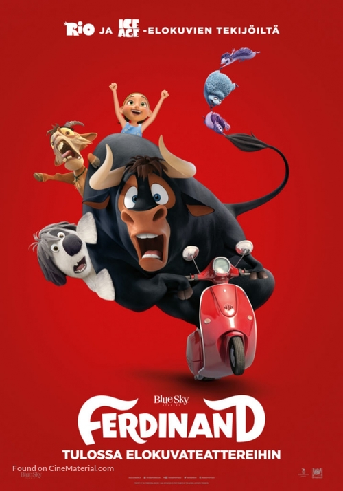 Ferdinand - Finnish Movie Poster