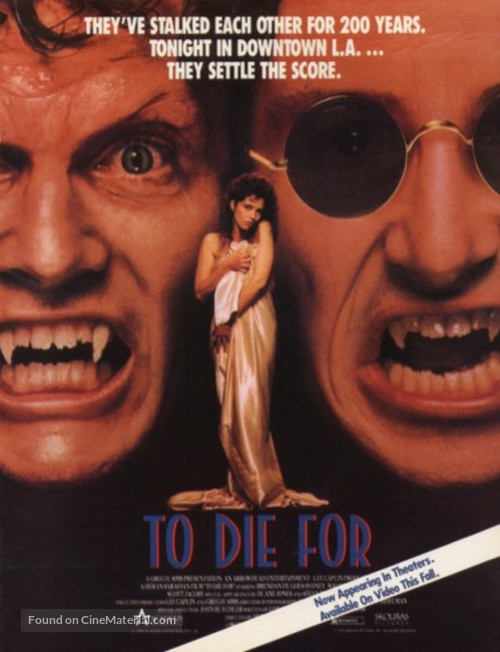 To Die For - Movie Cover