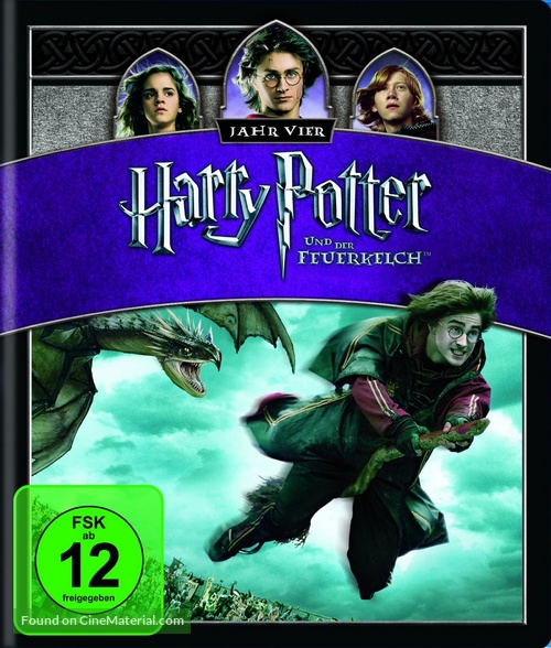 Harry Potter and the Goblet of Fire - German Blu-Ray movie cover