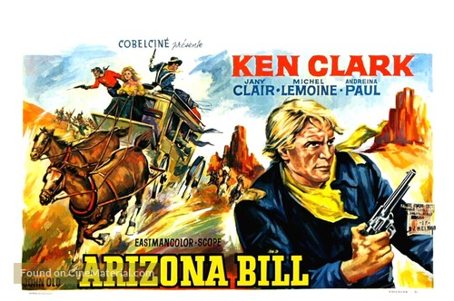 Strada per Fort Alamo, La - Belgian Movie Poster