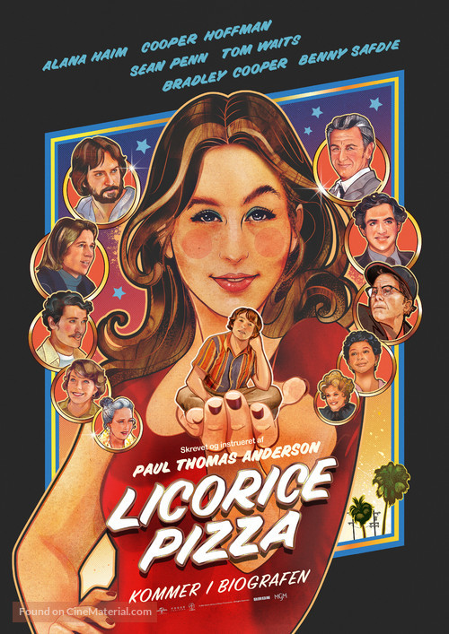 Licorice Pizza - Danish Movie Poster