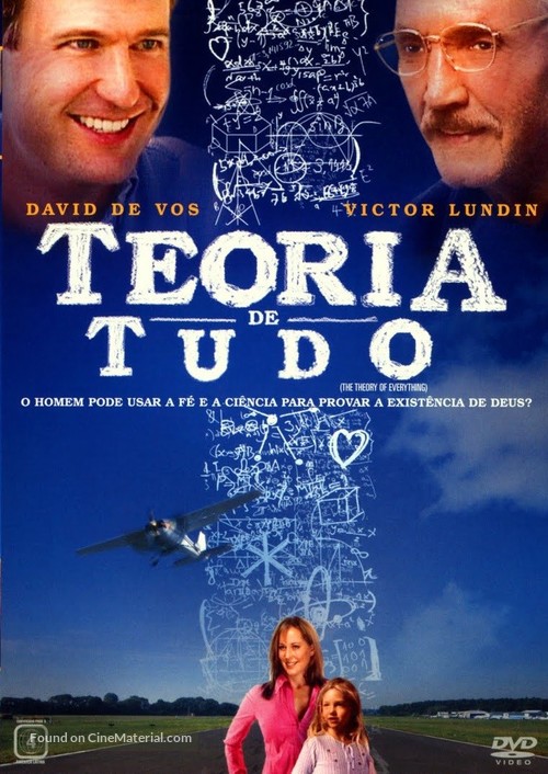 The Theory of Everything - Brazilian DVD movie cover