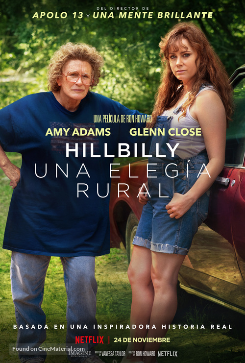 Hillbilly Elegy - Argentinian Movie Poster