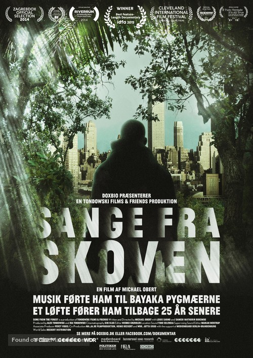 Song from the Forest (2014) Danish movie poster