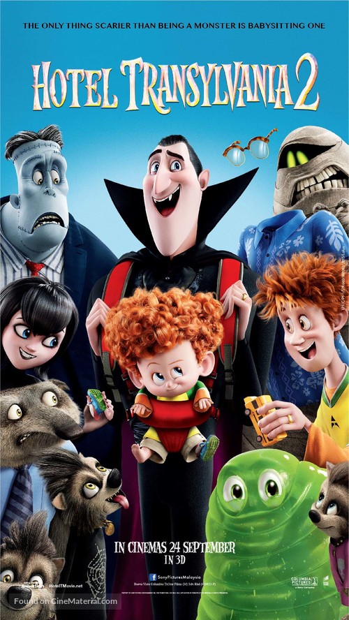 Hotel Transylvania 2 - Malaysian Movie Poster