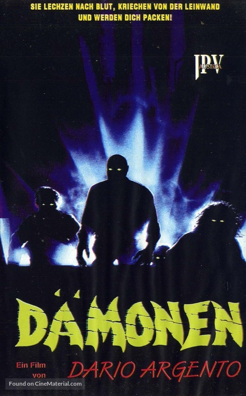 Demoni - Austrian VHS movie cover