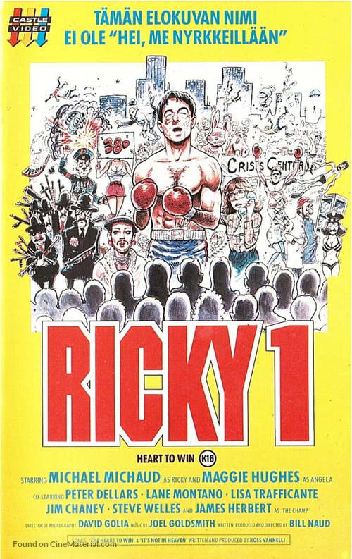 Ricky 1 - Finnish VHS movie cover