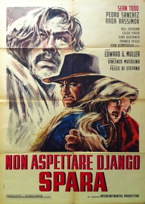 Non aspettare Django, spara - Italian Movie Poster