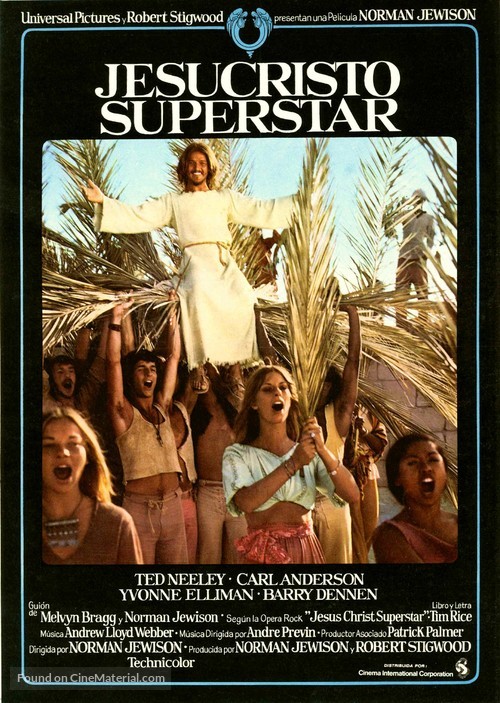 Jesus Christ Superstar - Spanish Movie Poster