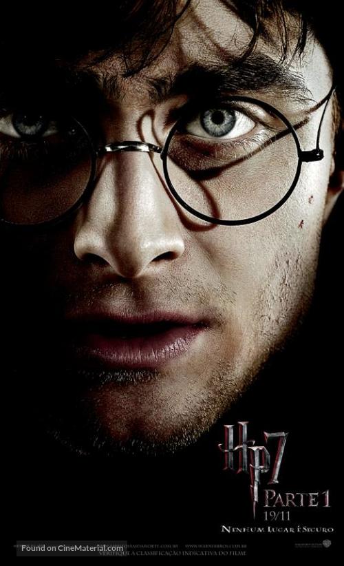 Harry Potter and the Deathly Hallows - Part 1 - Brazilian Movie Poster