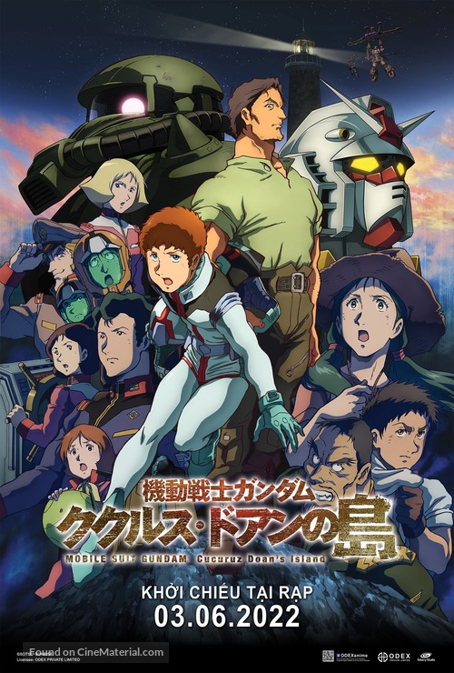 Kid&ocirc; senshi Gundam Cucuruz Doan no shima - Vietnamese Movie Poster