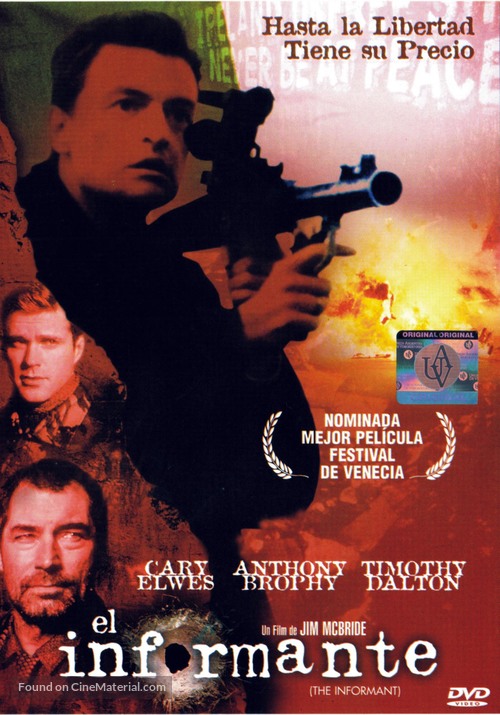 The Informant - Argentinian DVD movie cover