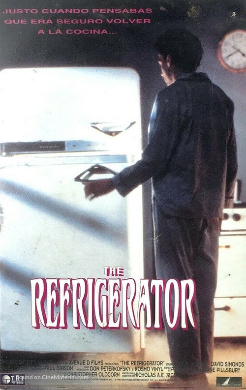 The Refrigerator - Spanish VHS movie cover