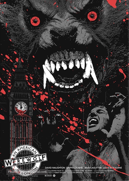 An American Werewolf in London - Spanish poster
