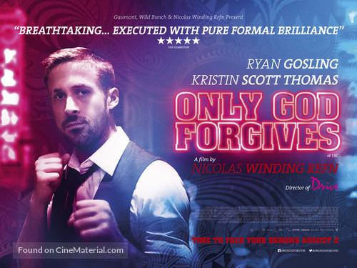 Only God Forgives - British Movie Poster