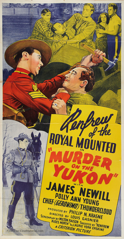 Murder on the Yukon - Movie Poster