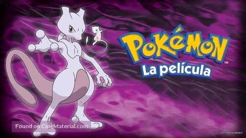 Pokemon: The First Movie - Mewtwo Strikes Back - Mexican poster