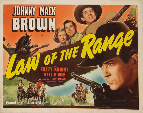 Law of the Range - Movie Poster