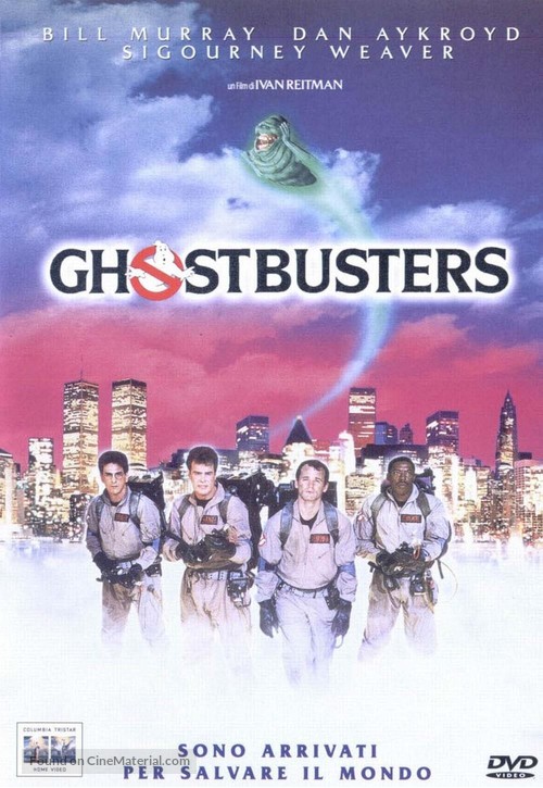 Ghostbusters - Italian DVD movie cover