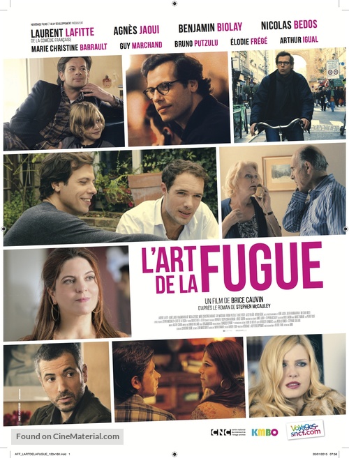 L&#039;art de la fugue - French Movie Poster