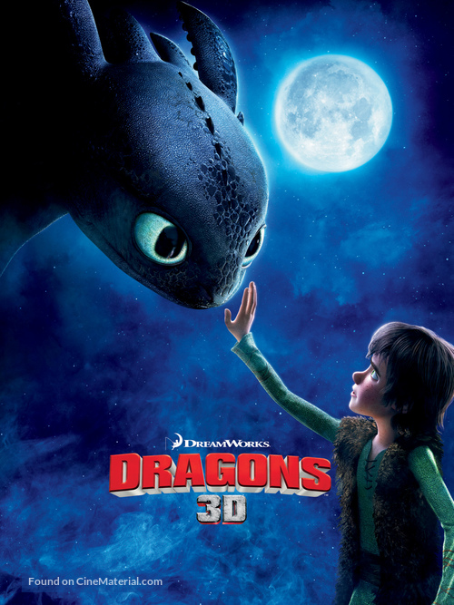 How to Train Your Dragon - French Movie Poster