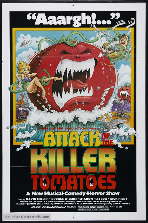 Attack of the Killer Tomatoes! - Theatrical movie poster