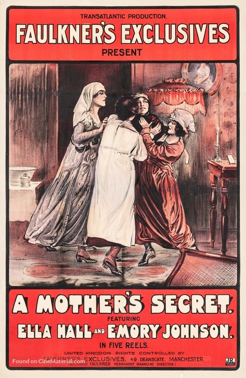 A Mother&#039;s Secret - British Movie Poster