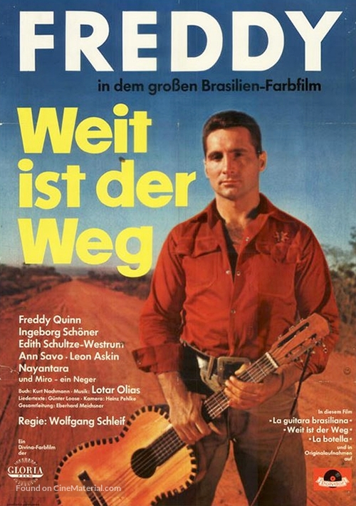 Weit ist der Weg - German Movie Poster