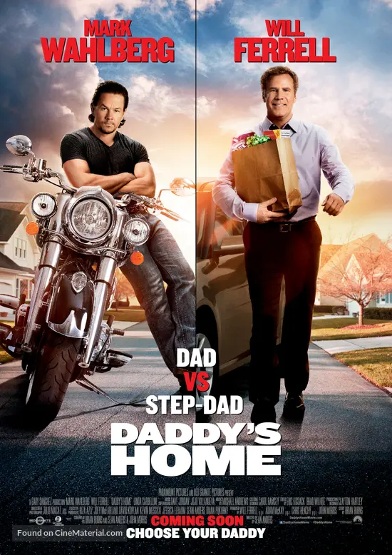 Daddy S Home 15 Movie Poster Daddy S Home 15 Movie Poster